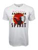 Natural American Spirit Grafisk T-skjorte Hvit