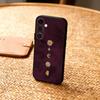 Gilded Sun and Moon Phone Case For Samsung  A73,72,71,A52,51,40,41,A22,A32,31,A13, Soft Black Shell