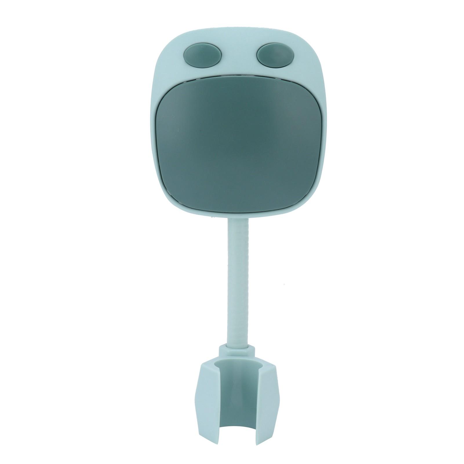 

Shower Head Holder 360 Degree Adjustable Bracket PunchFree Shower Accessories for Children Bathroom Green