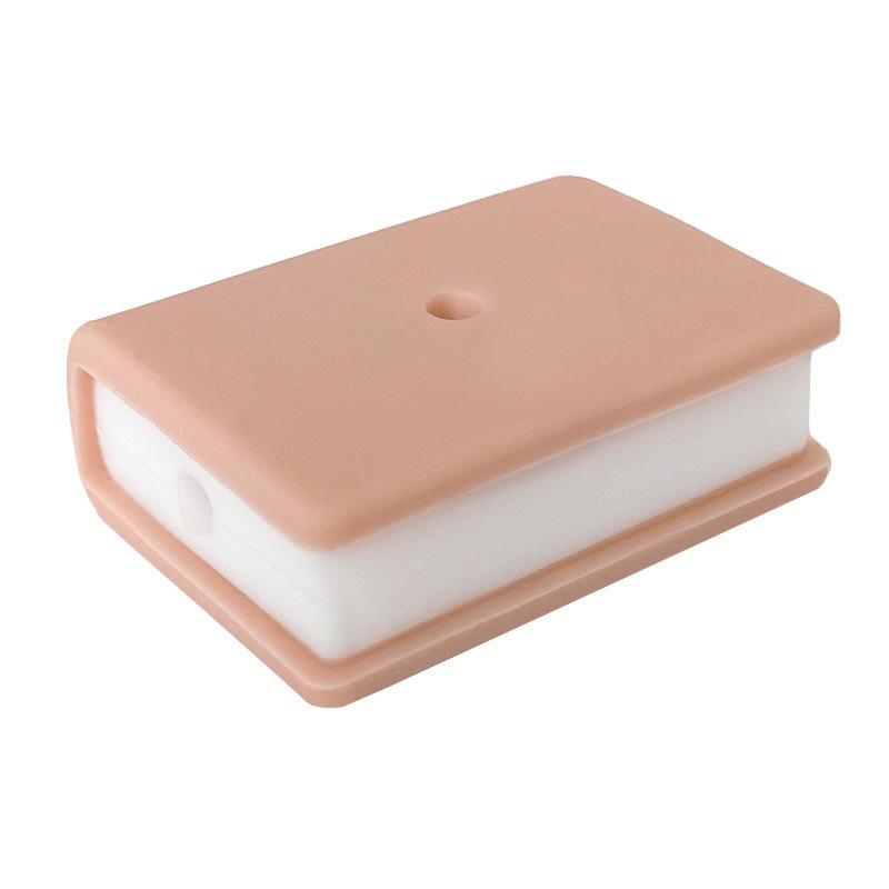 Stackable Rectangular Book-Shaped Silicone Beads – DIY Accessories with Double Holes