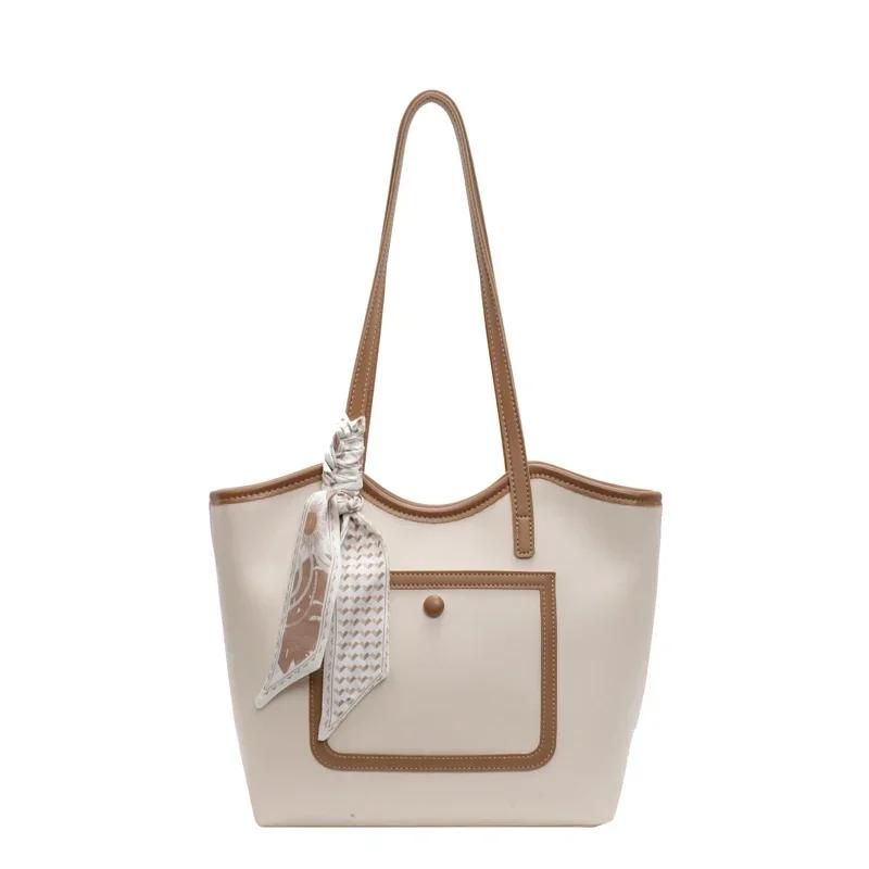 

Новые однотонные женские сумки-тоуты из искусственной кожи на молнии, повседневная простая сумка через плечо, большая вместимость, сумка для пельменей на подмышку