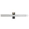 Adjustable Measuring Ruler Stop Block For Position Control In Woodworking Metalworking Furniture Assembly And DIY Projects