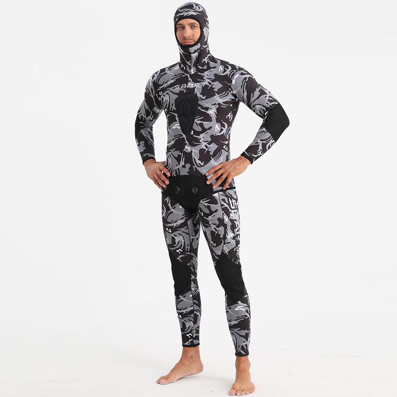 SBART 3/5MM Spearfishing Freediving Wetsuit