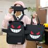 Three-piece Backpack Schoolbag For Primary And Middle School Students Large-capacity Backpack