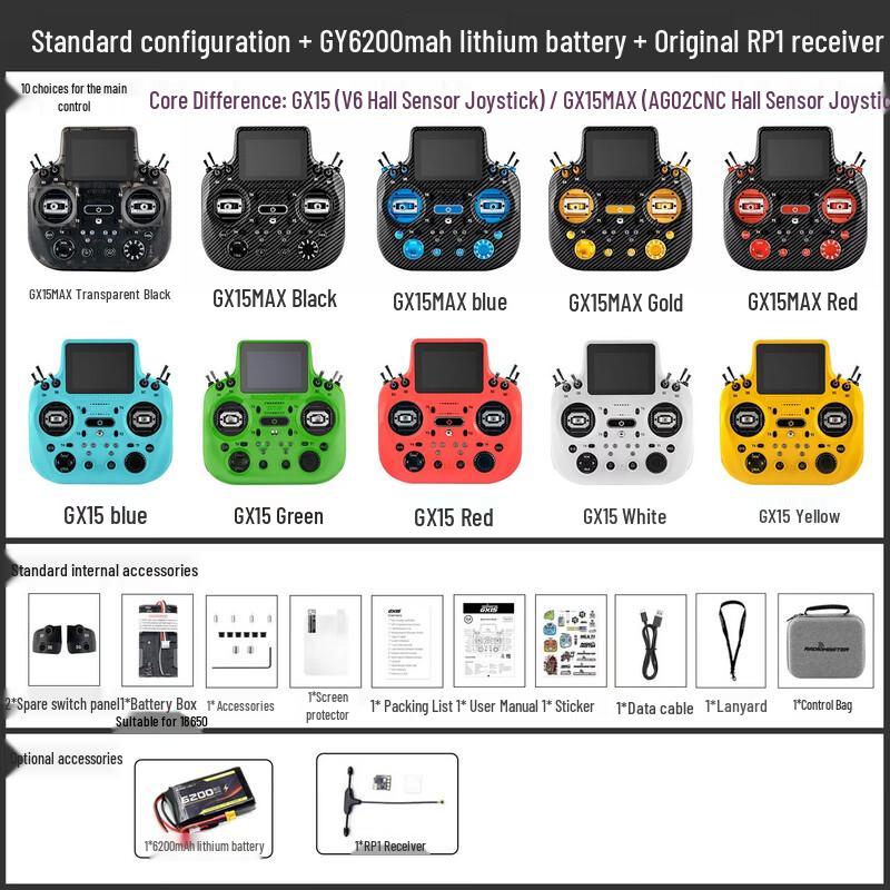 RadioMaster GX15 FPV Drone Remote Controller