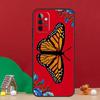 Butterfly Flower Case For Samsung Galaxy A17 A06 A16 A56 A36 A54 A34 A14 A52 A32 A13 A23 A33 A53 A15 A35 A55