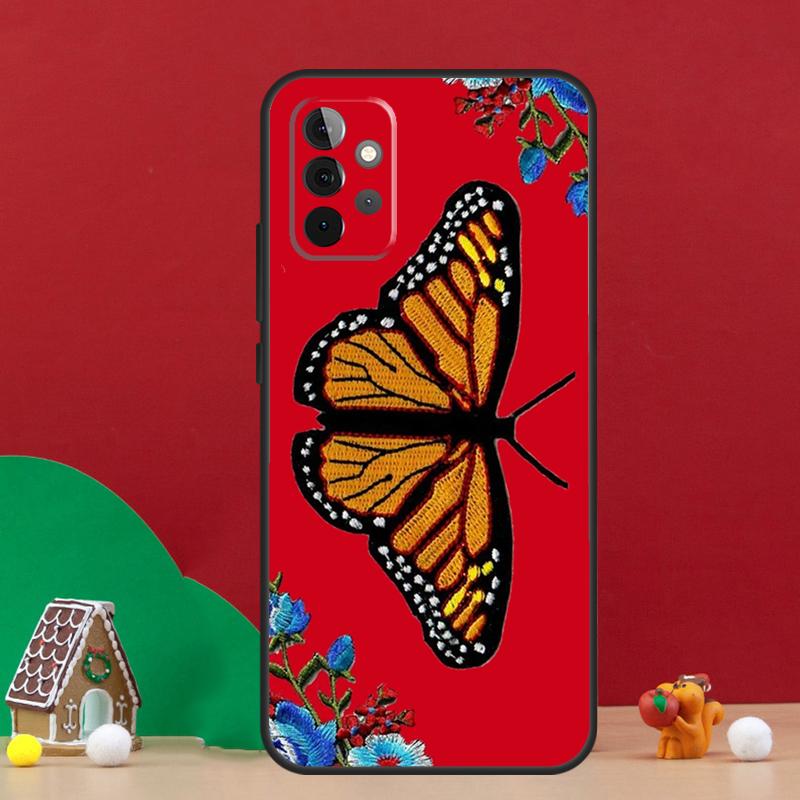 

Butterfly Flower Case For Samsung Galaxy A17 A06 A16 A56 A36 A54 A34 A14 A52 A32 A13 A23 A33 A53 A15 A35 A55 Samsung A15
