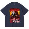 230 g/m² 100% Baumwolle Dandadan V26 Okarun Turbo Print Unisex Schweres Baumwoll-T-Shirt