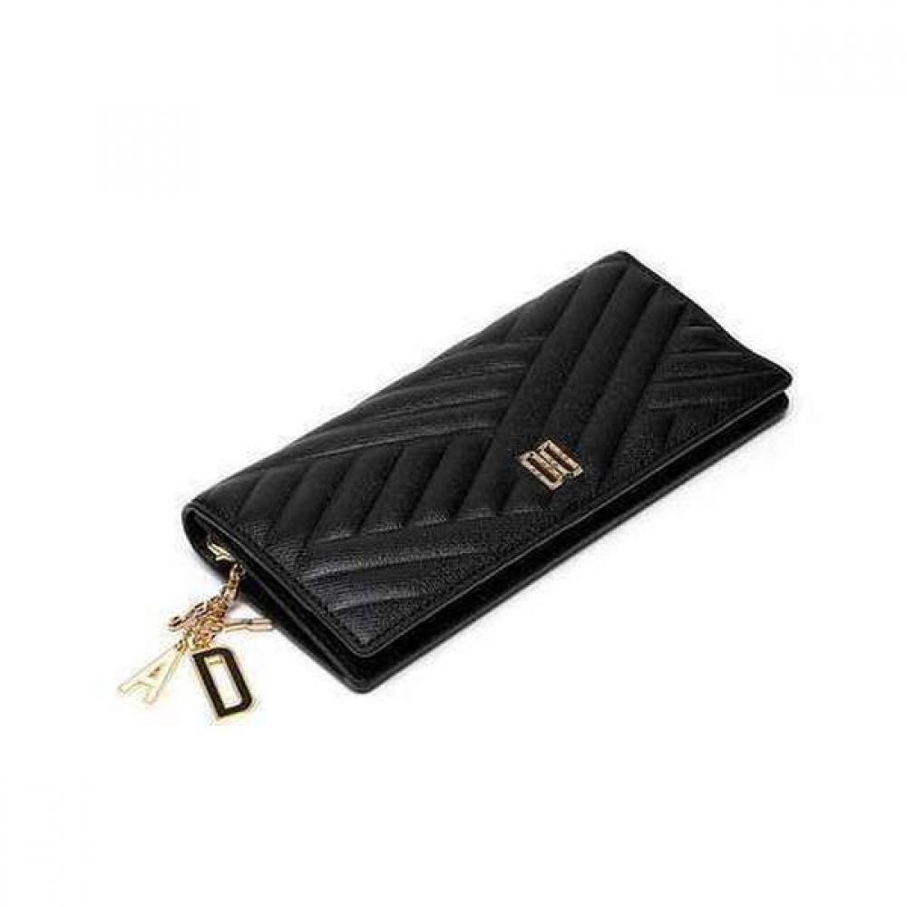Daks Black Embossed Leather Golddd 2fold Wallet Dcwa5e212bk