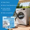 Washing Machine Cleaner Tablets 12pcs Deep Clean Descale Remove Mold Odor For Front Top Load Washer Drum Maintenance Lemon Scent