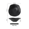 High-End Irregular Ceramic Stone Pattern Dinner and Salad Plate Set
