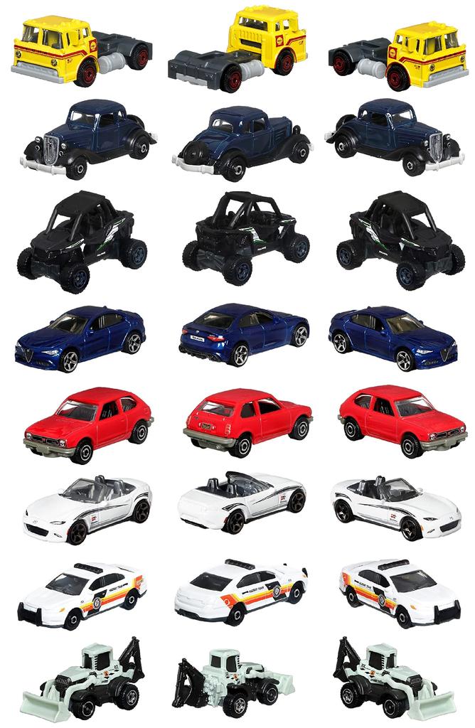 Matchbox Basic Car Assortment mini cars sold in years old and [24 box] [3 up] 980D-30782