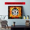 Juventus 5D Diamond Painting Round Diamond Rhinestones Mosaic Diamond Embroidery Wall Paintings Rhinestones Gift Frameless