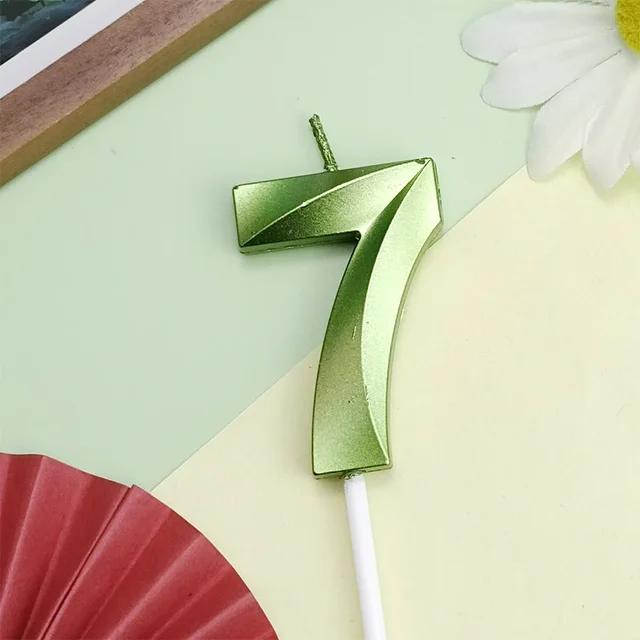 Hot Sale Opera House Birthday Number Candles Creative Party High Quality Anniversary Celebration Digital Cake Decorative Candles