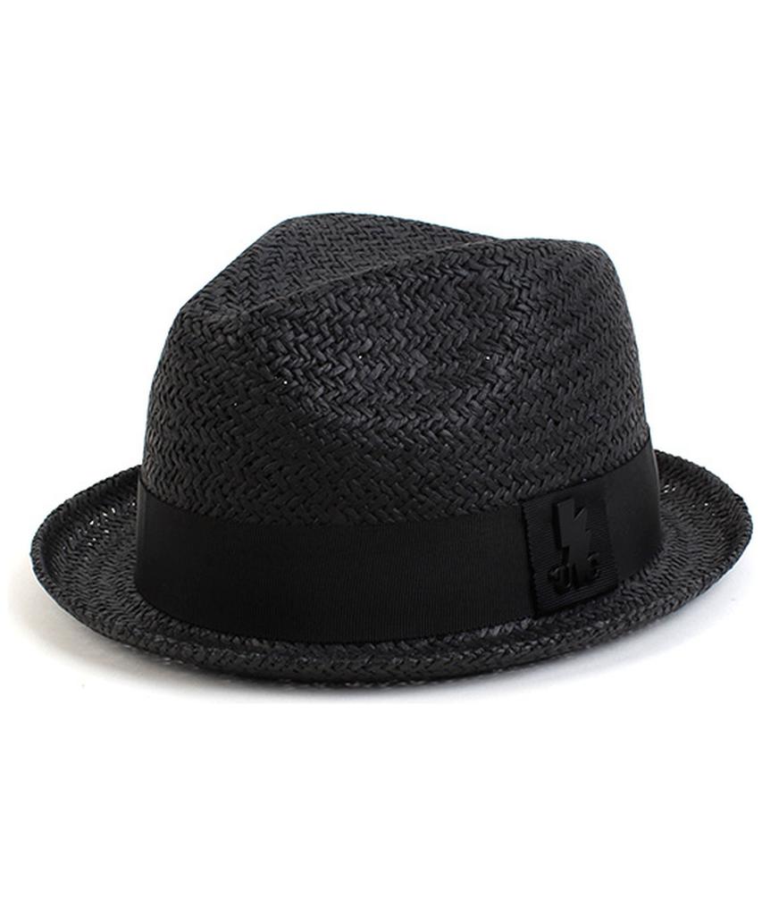 Yunibeosyeolkemiseuteuli Punk Short Black Summer Fedora Summer Hat