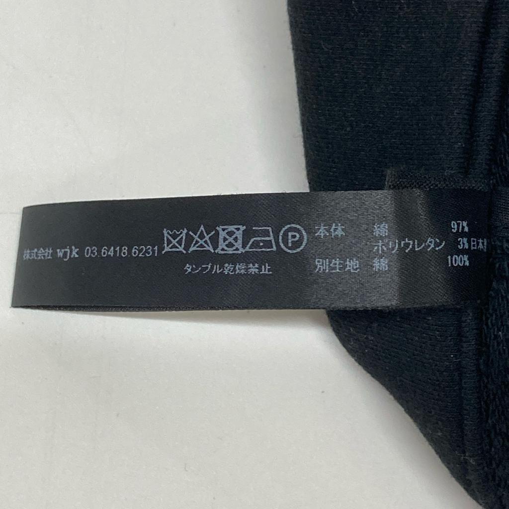WJK Black 2923 Hj17k Sweat Jacket Jacket M blackUsed