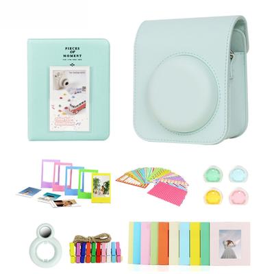 Για Polaroid Mini12 7 σε 1 Άλμπουμ Φωτογραφιών Αυτοκόλλητο Φωτογραφική Κορνίζα Τσάντα Κάμερας