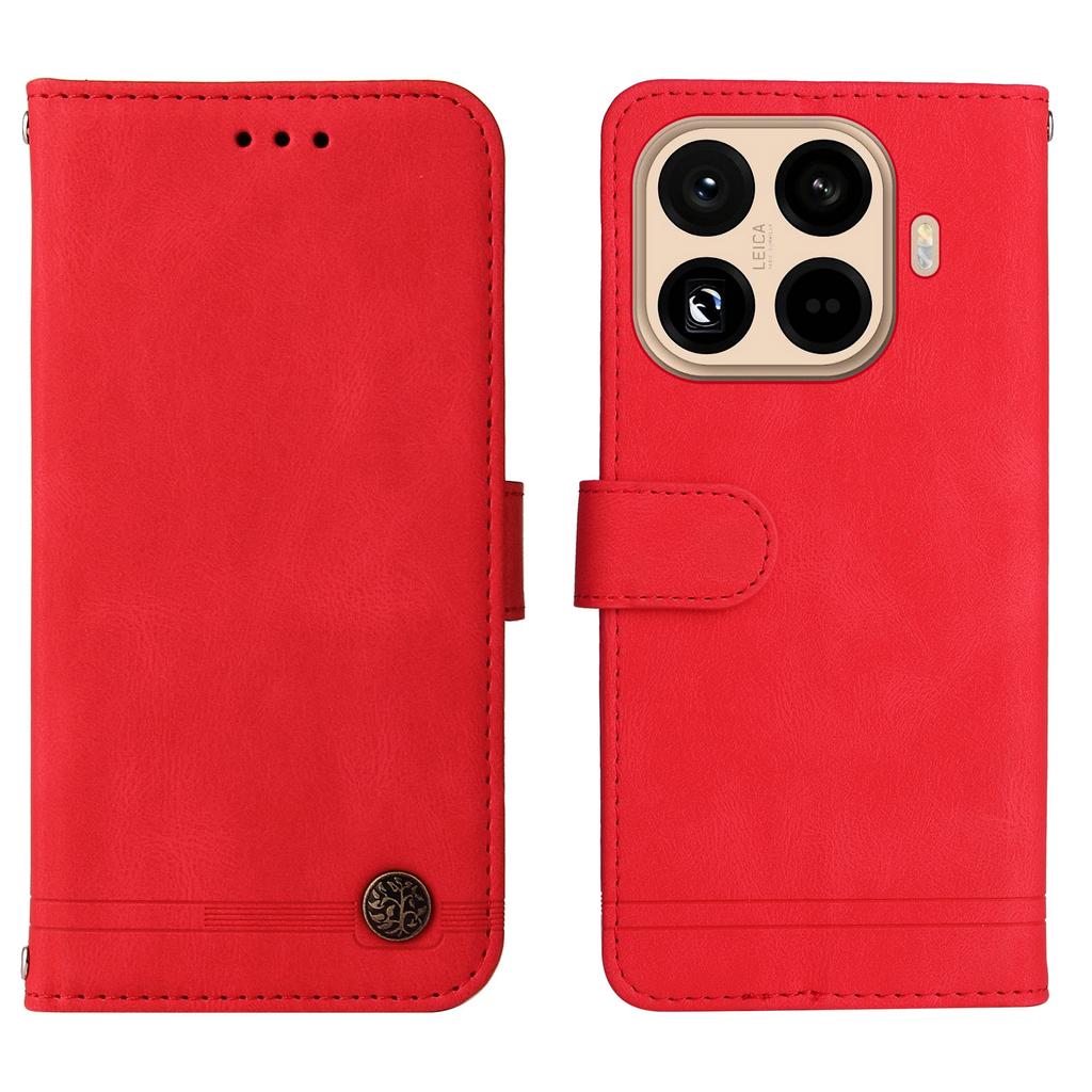 For Xiaomi 15T Pro Leather Wallet Cases Skin Touch Phone Cover Stand with Strap