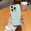 Luxury Small Dot Star Pattern Phone Case For Iphone 17 Air 16 16e 15 14 11 13 12 Pro Max Trendy Shockproof Leather Cover