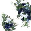 2 Pack Wedding Arch Floral Swag with Artificial Blooms for Home And Event