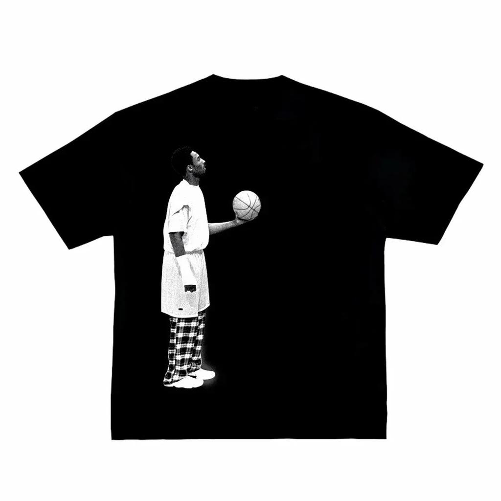 Blickte auf das amerikanische Schwergewicht Frauen Männer T-Shirt Digitaler Direktspray Um Old Street Basketball Kurzarm T-Shirt Tops Y2k zu machen