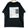 MM6 Maison Margiela Newspaper Logo SH0GC0043 Short Sleeve T-shirt Black Mens M Genuine Used