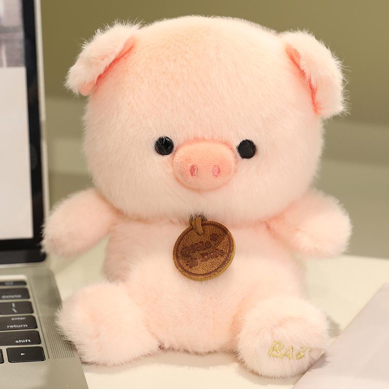 Xiang Dundun Happy Land Raccoon Plush Doll - Cute Trendy Desktop Companion