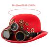 Steampunk Styles Oval Top Hat With Removable Goggles And Compasses Halloween Costume Accessory for Women and Men