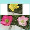 Artificial Lotus Flower Decor With Soft Silicone For Home Water Pool Waterfall Scene