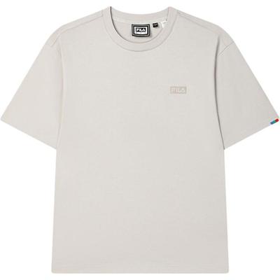 T-shirt Original Simple Décontracté en Coton Ample à Manches Courtes Homme Tops Gris Armoise F51M529109F-BG