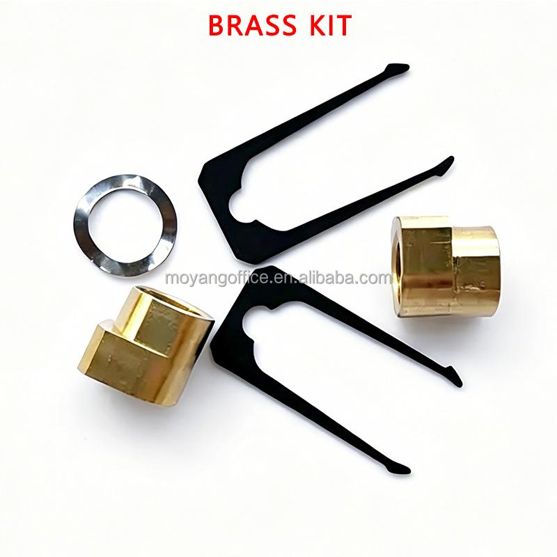 MoYang Rubber Roller With Brass Kit G77023M for Zebra S4M Z4M Z4000 Plus Thermal Barcode Label Printer Part Brass Kit