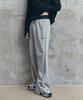 SUPERSUB Wide Baggy Piping Pants - Melange