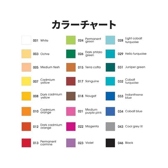 (24 colors) HASHI Professional Non-Toxic Soft Pastel Set - Chalk Pastel Color soft long pastels For professionals