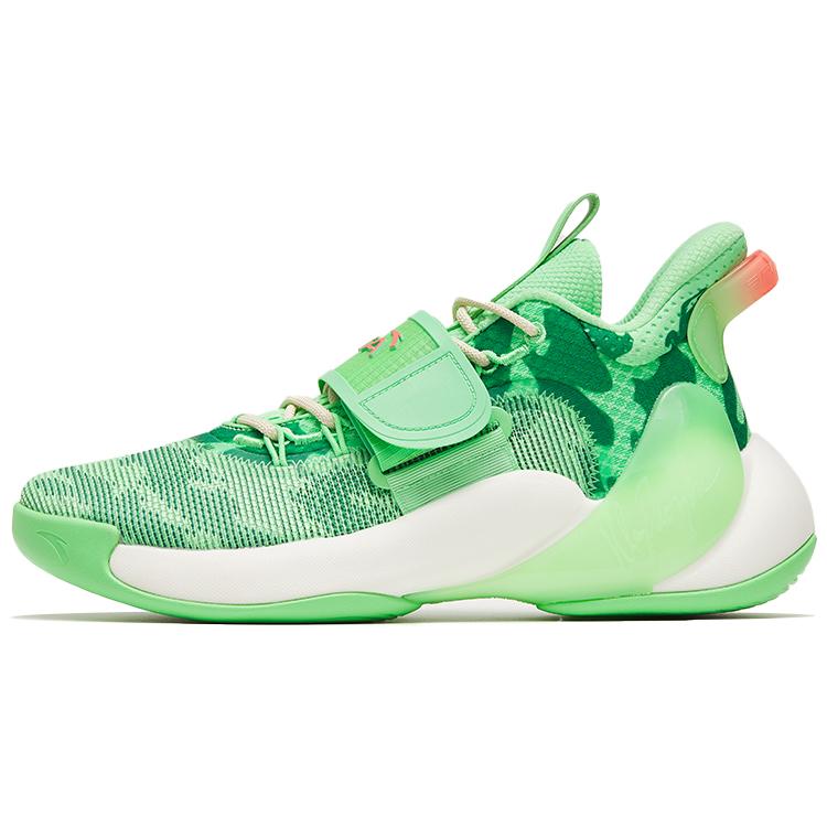 

Anta Water Flower 3 Watermelon Low top Performance Basketball Shoes Men s Green 112221623-4 43