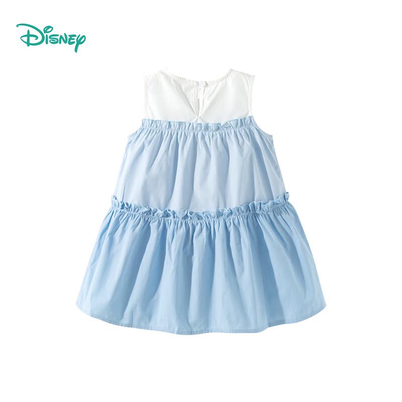 Disney Girls' Summer Sleeveless Cotton Princess Dress
