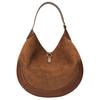 Polo Ralph Lauren Polo ID Logo Magnetic Closure Leather Tote Shoulder Bag Large Women Bags Brown WAPOBAG02V20122