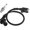 Universal Ignition Coil + A7TC Spark Plug For 50Cc 80Cc 90Cc 125Cc 150Cc Taotao Motorcycle ATV Scooter Moped Go Kart Pit Dirt Bike Engine