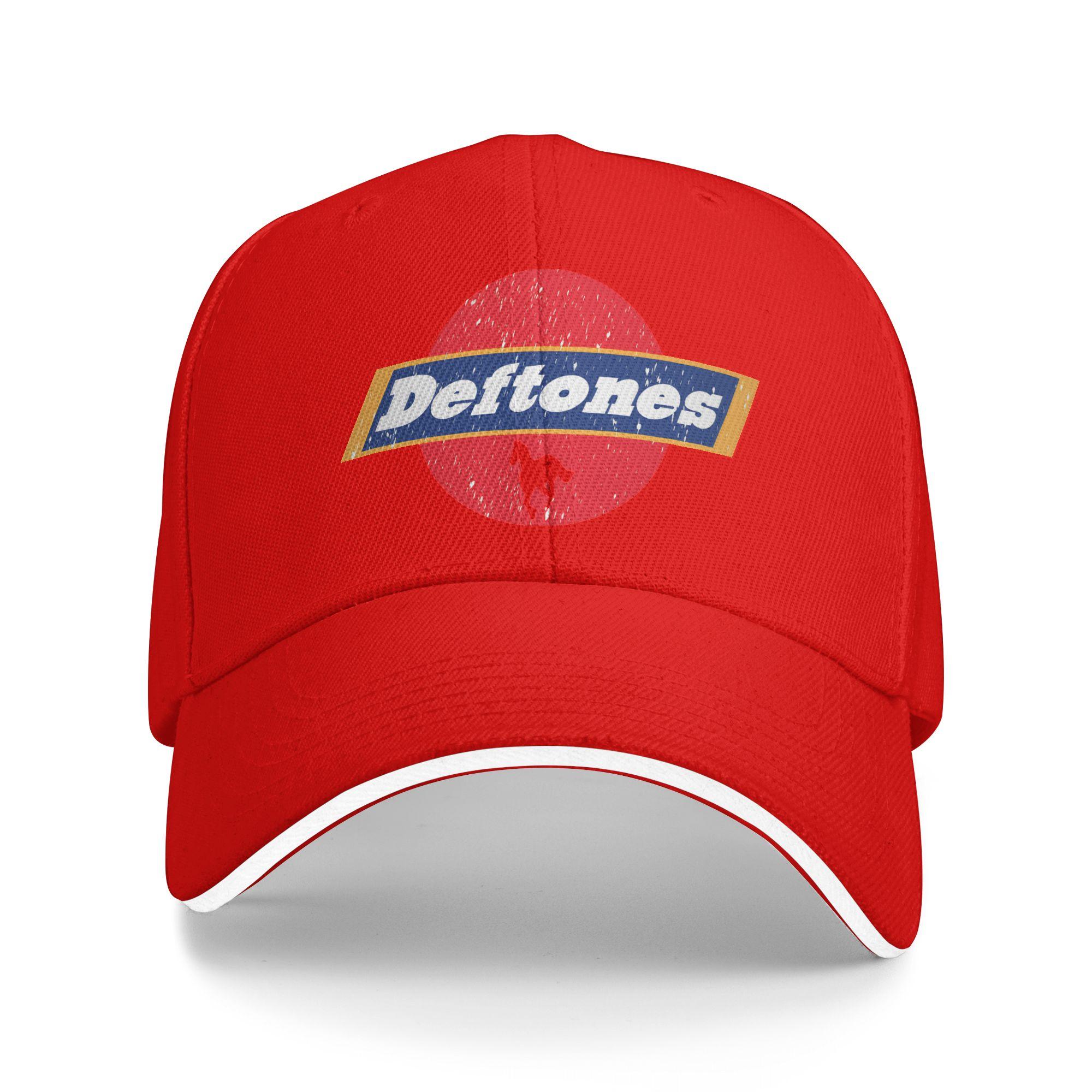 Casquette de Baseball Deftones White Pony Soleil Été Femme Homme Logo Personnalisé Chapeaux Hip Hop Protection Solaire Y2K Drôle Kpop Rock Casquettes de Baseball One Size