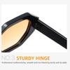 UV 400 Polygonal Sunglasses Small Rectangle Sunglasses Trendy Retro Sunglasses  for Women & Men