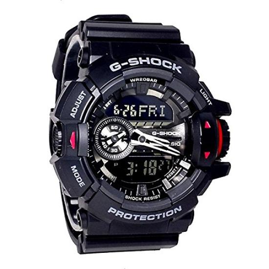 G-SHOCK Hyper Colors Ana-Digi Men’s Watch GA-400-1B Black