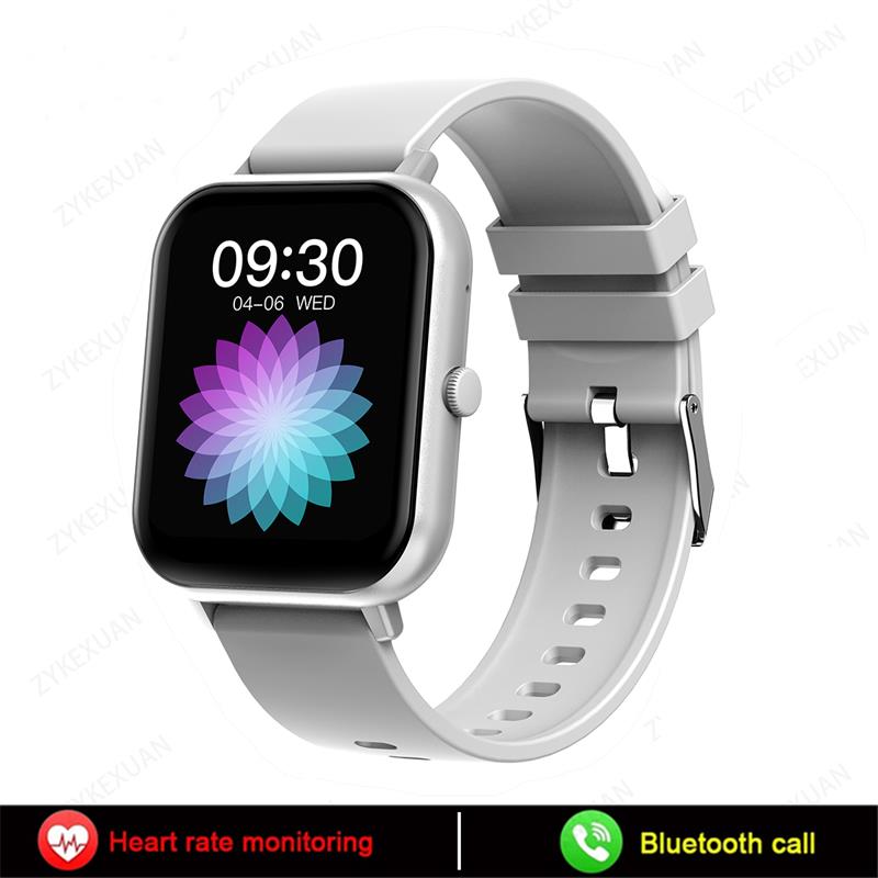 New For Women Bluetooth Call Smart Watch Women Men Heart Rate Blood Oxygen Voice Assistant 100+Sports Ladies Smartwatch