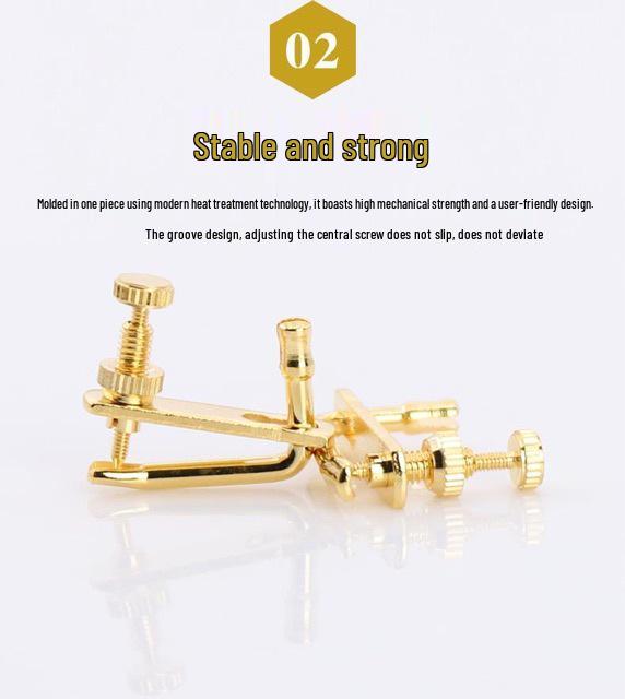 Metal Tel Askılı Alaşım Keman İnce Ayar Vidası