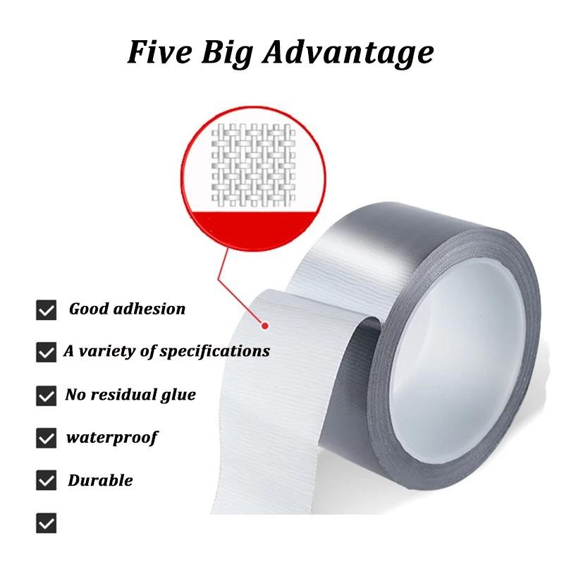1pc 5/10/20m Window Sealing Tape Self Adhesive Seam Sealing Strip Strong Dustproof Waterproof Duct Tape Door Weather Stripping