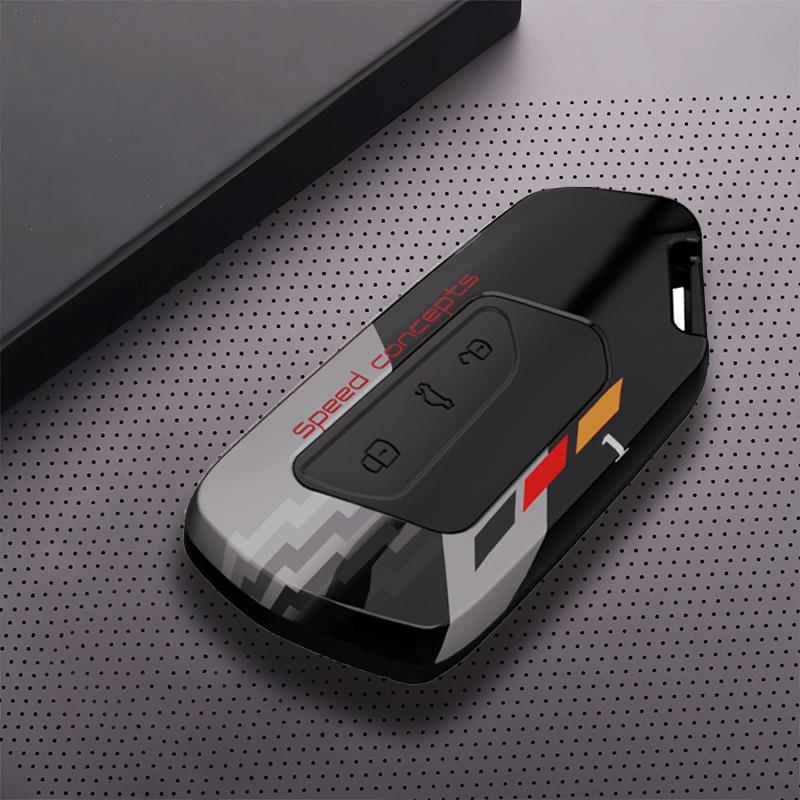 Auto Key Fob Cover Case Housing Fit For Vw Volkswagen Golf 8 Skoda Octavia A8 Mk8 Seat Leon Mk4 Auto Accessories G80