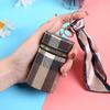 2024 Vintage Monogram Coin Purse: Mini Earphone, Lipstick & Keychain Bag