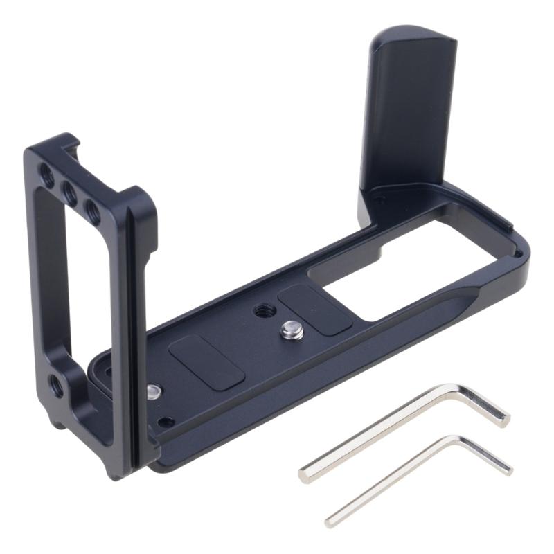 X-T5 Camera Quick Release QR L Plate, Anti Slip Metal Holder Hand Grip, Aluminum Aloy
