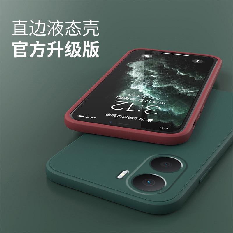 Applicable To Honor Play 11plus Mobile Phone Case New Play 11plus Liquid Silicone Honor Straight Edge Soft Case 1