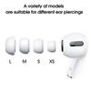 1-4 Pairs Silicone Ear Tip Cover Replacement Earbud XS/S/M/L Size Silicone Earbud Tips Covers for AirPods Pro 1st 2nd generation