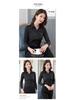 Women's Professional Black Shirt - New Spring/Summer Korean Style Workwear In Gray and Navy, Large Size Formal Tops