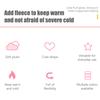 Outdoor Women Imitation Velvet Gloves Touch Screen Lovely Half-Finger Flip-Top Outdoors Gloves Solid Color Soft Knitted Mittens